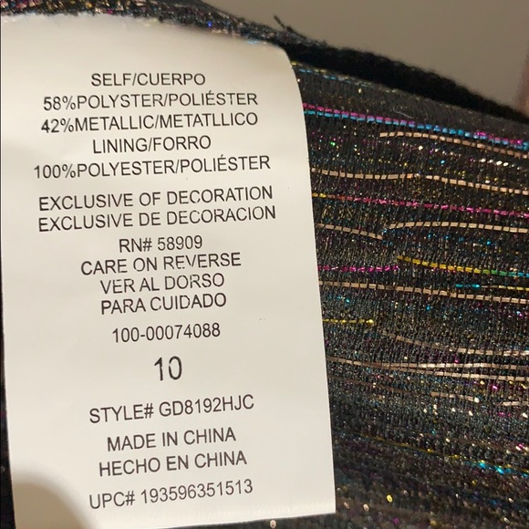 GB Girls Multicolor Sleeveless Dressy Dress - Picture 9 of 11